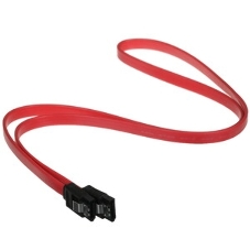 Кабель интерфейсный SATA Cablexpert CC-SATAM-DATA90-0.8M, 80 см, угловой разъем, 7pin/7pin, защелка, пакет