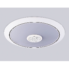 Музыкальный светодиодный светильник Ambrella light FZ710 WH белый IP20 40W 3000-6500K+RGB Music 370*56 (ПДУ ИК)