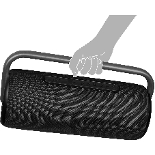 Колонка SVEN АС PS-395, черный (80 Вт, Waterproof (IPx5), TWS, Bluetooth, USB, 4800мА*ч)