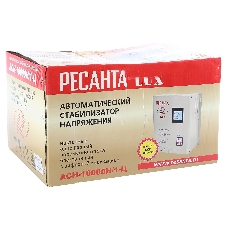 Стабилизатор напряжения Ресанта АСН-10000Н/1-Ц электронный однофазный серый