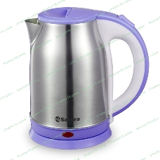 Чайник электрический Sakura SA-2147P 1.8 л, нерж+фиолет д