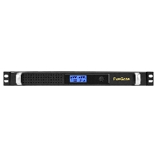 Источник бесперебойного питания ExeGate 1U ServerRM UNL-650.LCD.AVR.4C13.RJ.USB.1U 650VA/360W, LCD, AVR, 4*C13, RJ, USB, 1U, установка в стойку, черный