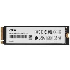 Накопитель SSD MSI M.2 2280 2Tb SPATIUM M560 Client SSD S78-440Q940-P83, PCIe Gen4x4 with NVMe, 3D TLC, R/W 4900/4400