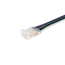 GS7411 Соединитель гибкий односторонний COB RGB 12/24V для лент 10mm (4 конт.) (5шт)