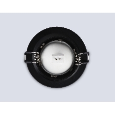 Встраиваемый точечный светильник Ambrella light TN102809 BK черный GU5.3 D90*35