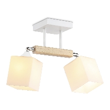 Светильник Ambrella light TR9511/2 WH/CH/FR белый/хром/белый матовый E27*2 max 40W 517*100*246