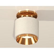 Светильник Ambrella Light XS7510120 SWH/PYG белый песок/золото желтое полированное MR16 GU5.3 (N7929, C7510, N7034)