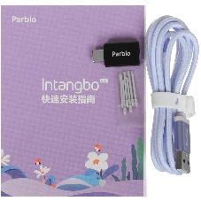 Графический планшет Parblo Intangbo SW USB Type-C фиолетовый
