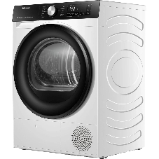 Сушильная машина Hisense DH3S702UWDE белый, 7 кг, сушка - конденсационная, программ - 16, 59.5 x 84.5 x 54 см