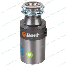 Измельчитель пищевых отходов Bort TITAN 4000 390 Вт; 4,2 кг/мин; 2800 об/мин; 1200 мл; Металл; набор аксессуаров 4 шт [91275769]