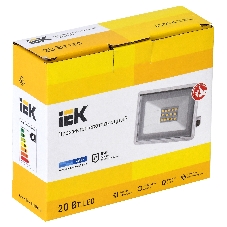 Прожектор светодиодный IEK LPDO601-20-65-K01 06-20 белый IP65 6500 K IEK
