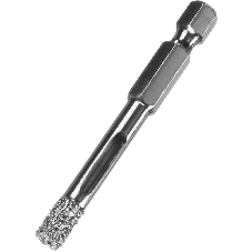 Сверло алмазное универсальное, технология ВВС, d=6 мм, хвостовик HEX 1/4 Сверло алмазное универсальное, технология ВВС, d=6 мм, хвостовик HEX 1/4