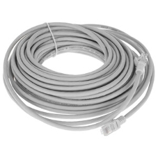 Патч-корд LSZH медный UTP Cablexpert PP30-15M cat.5e, 15м, литой, многожильный, серый
