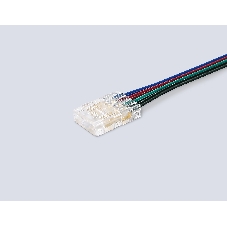 GS7411 Соединитель гибкий односторонний COB RGB 12/24V для лент 10mm (4 конт.) (5шт)