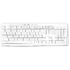 Клавиатура Oklick K225W беспроводная, радиоканал, белый