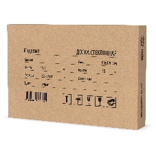 Доска стеклянная Cactus CS-GbD-90X120-WT-TM Сквозное крепление стеклянная белый 90x120 см стекло крепления
