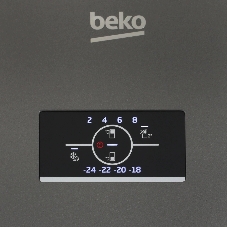 Холодильник Beko B3R0CNK312HG серый двухкамерный 200/76л морозилка снизу, No Frost
