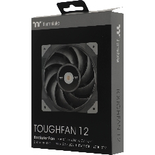 Вентилятор для корпуса Thermaltake TOUGHFAN 12 черный, 120 мм, 2000 об/мин, 22.3 дБ, 4 pin