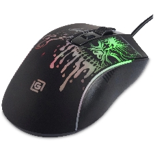 Мышь проводная Oklick 702G черный, 3600 dpi, USB, кнопки - 4