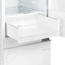 Встраиваемый холодильник Kuppersberg RBN 1961, High-Tech двухкамерный, полезный объем 334 л, суперохлаждение, суперзаморозка, функция отпуск, перевешиваемые двери (door slider), электронное управление, звуковая индикация открытой двери, NoFrost, зона свежести, LED освещение, инвертерный компрессор, энергоэффективность А++, уровень шума 35 дБ, белый