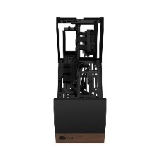 Компьютерный корпус без блока питания Fractal Design Terra, Mini-Tower, no fans, 1xUSB-A 3.0 + 1xUSB 3.2 Type-C, SFX PSU Support, mITX Graphite