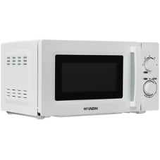 Микроволновая печь Hyundai HYM-M2005 белый, 20 л, 700 Вт, переключатели - поворотный механизм