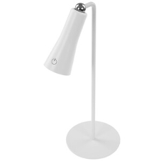 Светильник ULTRAFLASH (15721) UF-826 C01 белый (Led св-к настольный, 6Вт, 3 ур. яркости, 6000К, 4в1 трансформер)