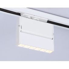 Трековый однофазный светодиодный светильник Ambrella light GL6811 WH белый LED 6W 3000K 24° 115*22*87