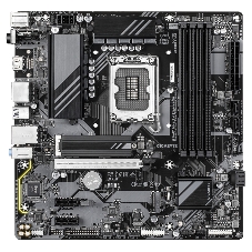 Материнская плата GIGABYTE B760M DS3H WIFI6E GEN5, LGA1700, Intel B760, 4xDDR5, 4xSATA, 2xM.2, 1xPCIe 5.0 x16, DisplayPort, HDMI, 1x2.5Gb LAN, USB Type-C, 3x3.5 мм, 7.1, microATX