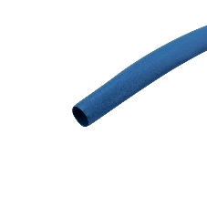Трубка термоусаживаемая Rexant 4,0/2,0 мм синяя, ролик 2,44 м