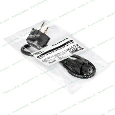 Кабель питания ноутбуков ExeGate Special PC5-0,5S (Евровилка Schuko->C5, 3*0.75мм2, CCA, черный, 0.5м)