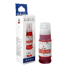 Чернила NVPrint GI-43 R (NV-4716C001) для Canon Pixma G540, G640 (70 мл) Red (в коробке) совместимые