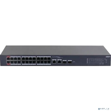Коммутатор Dahua DH-CS4226-24ET-375, 2×1 Гбит/с Combo + 2×1 Гбит/с SFP, управляемый