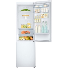 Холодильник Samsung RB37A5200WW/WT белый двухкамерный 269/98л морозилка снизу, No Frost