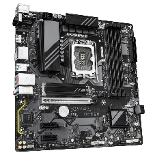 Материнская плата GIGABYTE B760M DS3H WIFI6E GEN5, LGA1700, Intel B760, 4xDDR5, 4xSATA, 2xM.2, 1xPCIe 5.0 x16, DisplayPort, HDMI, 1x2.5Gb LAN, USB Type-C, 3x3.5 мм, 7.1, microATX