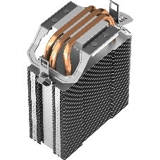 Кулер для процессора DEEPCOOL AG300 LED, 92 мм, алюминий/медь, 3050 об/мин, 30.5 дБ, 4 pin, 150 Вт, 129 мм