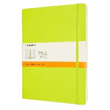 Блокнот Moleskine Classic XL,192 страниц, лаймовый, в линейку