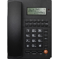 Телефон проводной Ritmix RT-420 черный