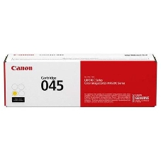 Картридж лазерный Canon 045Y желтый, 1300 стр., для i-SENSYS MF631/633/635, LBP611
