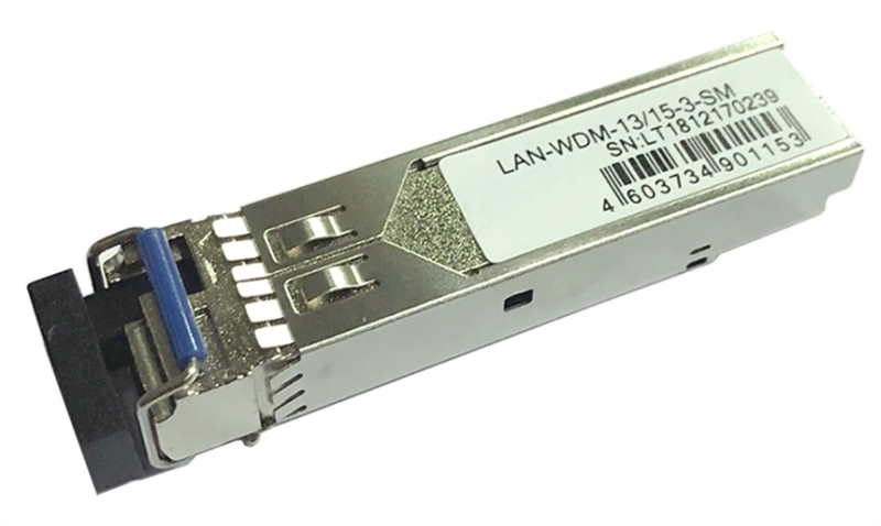 Модуль LANMASTER SFP WDM 1.25G, 1310nm / 1550nm, 3 km, LC, DDM, Cisco