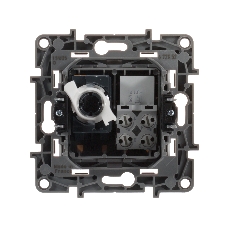 Розетка компьютерная ETIKA RJ11+RJ45 кат. 5 UTP, белый ETIKA Розетка RJ11+RJ45 кат. 5 UTP, белый
