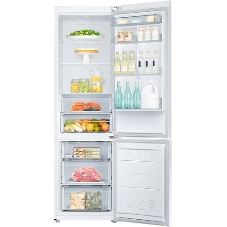 Холодильник Samsung RB37A5200WW/WT белый двухкамерный 269/98л морозилка снизу, No Frost