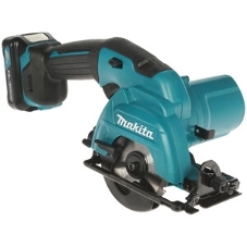 Пила циркулярная Makita HS301DWAE10.8В 2х2А·ч Li-ion 1500об\м диск-ф85мм рез-25.5мм 1.6кг чем