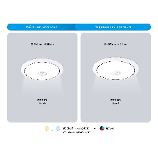 Музыкальный светодиодный светильник Ambrella light FZ710 WH белый IP20 40W 3000-6500K+RGB Music 370*56 (ПДУ ИК)