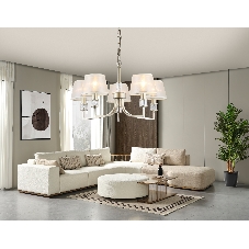 Люстра Ambrella light LH71214/5 CGD золото E14/5 max 40W D620*740