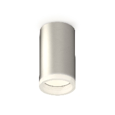 Светильник Ambrella Light XS6324040 SSL/FR серебро песок/белый матовый MR16 GU5.3 (C6324, N6245)