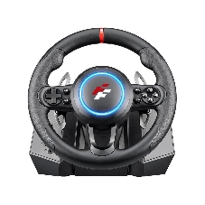Игровой мини-руль с педалями FLASHFIRE F118 (Совместим с PS4, PS3, ПК, XB One, Series X/S и NSW)