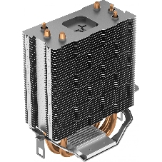 Кулер для процессора DEEPCOOL AG300 LED, 92 мм, алюминий/медь, 3050 об/мин, 30.5 дБ, 4 pin, 150 Вт, 129 мм