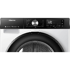 Сушильная машина Hisense DH3S702UWDE белый, 7 кг, сушка - конденсационная, программ - 16, 59.5 x 84.5 x 54 см