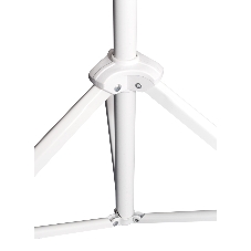 Экран Sakura 180x180 см TriScreen 1:1 напольный рулонный белый100' Matt White (MW), серый корпус